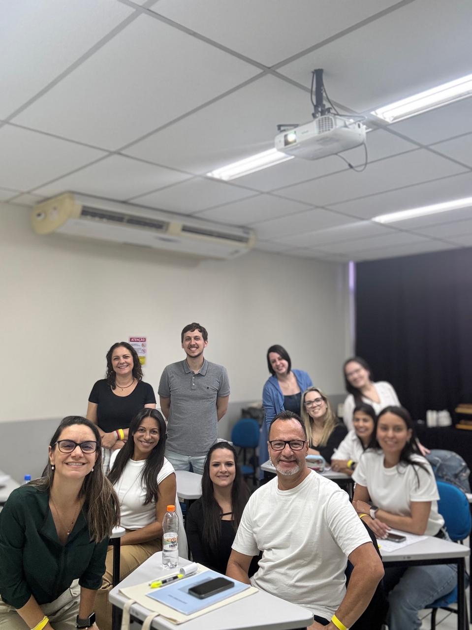 Turma da RAM Cursos em aula presencial